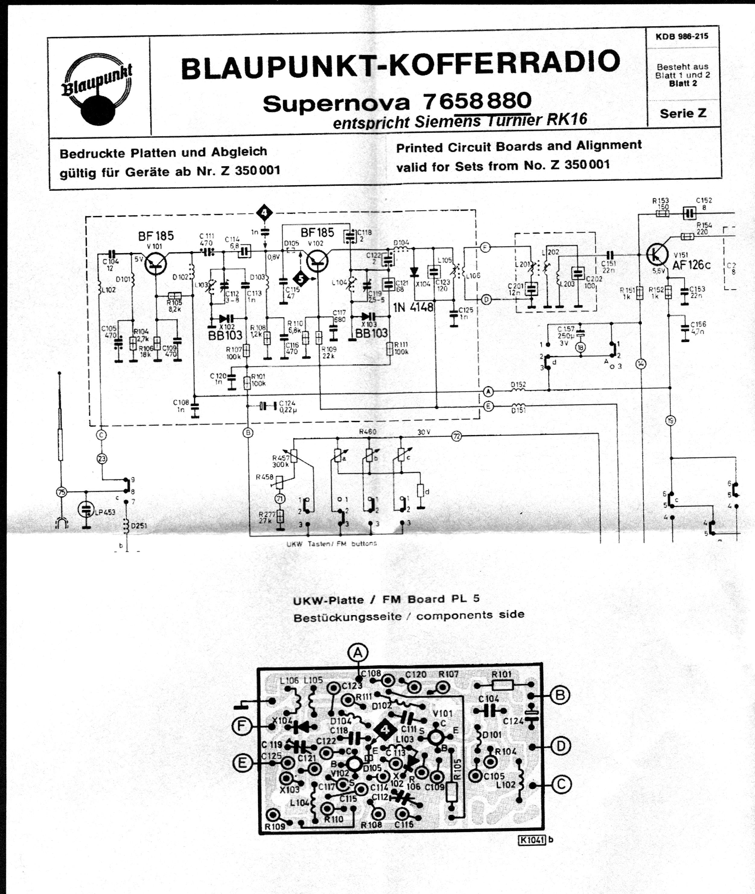Datenblatt des Supernova Moduls